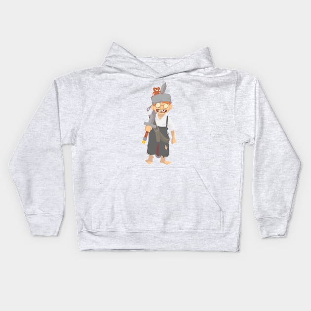 Karl der Tolle Kids Hoodie by KarlderTolle